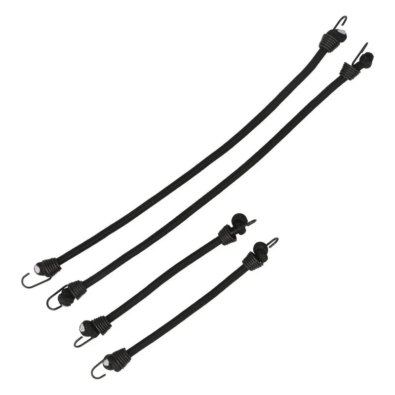 Tendeur élastique noir (x4) - Accessoires pour crawler 1/10