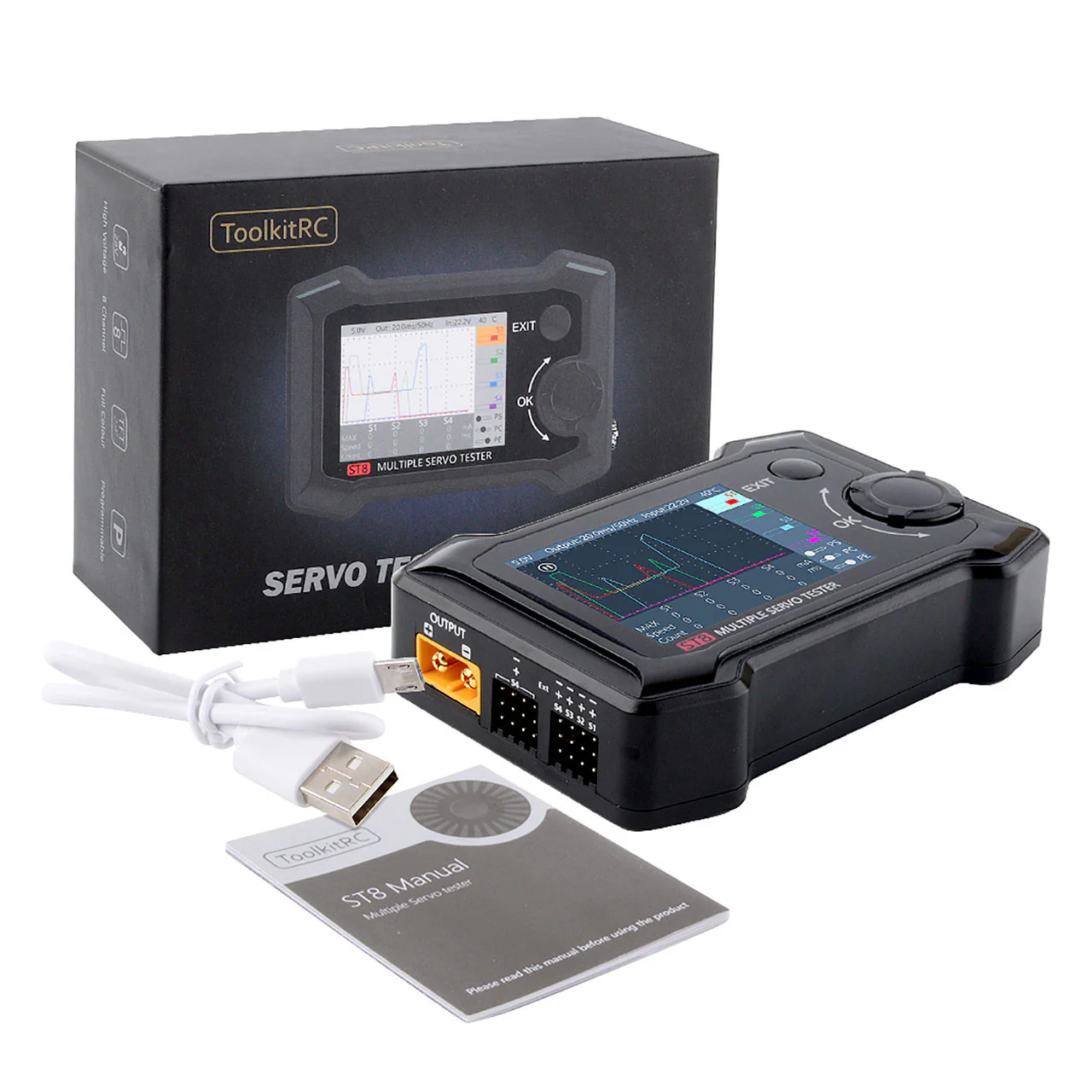 ToolkitRC ST8 Testeur de servo multi fonction - Image 2