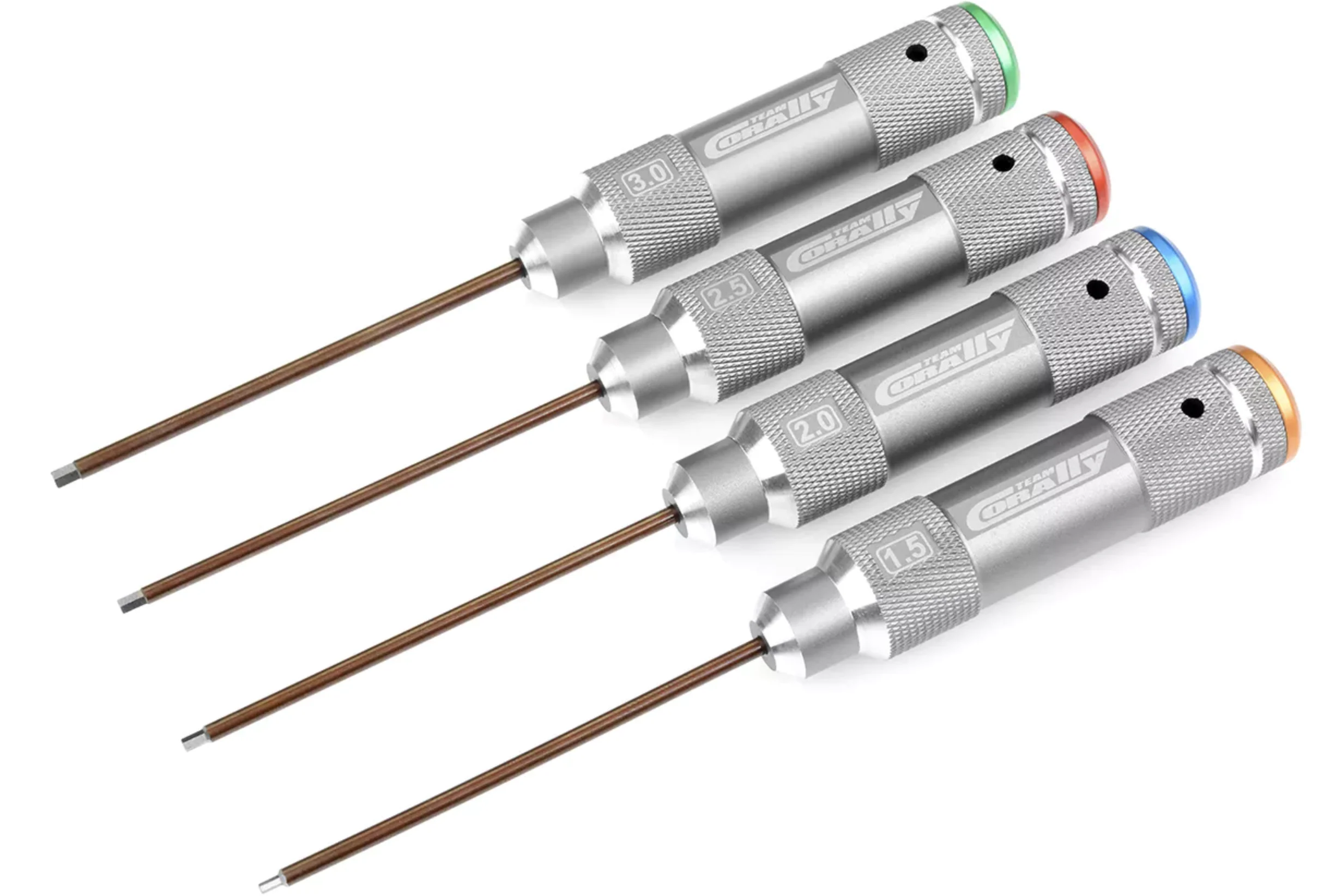 Tournevis Hex 2,5 mm poignée en aluminium Team Corally - C-16132 - Image 3