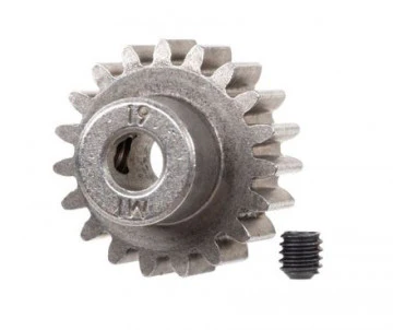 Traxxas 6480X Pignon 19 dents - M1.0 - 5mm
