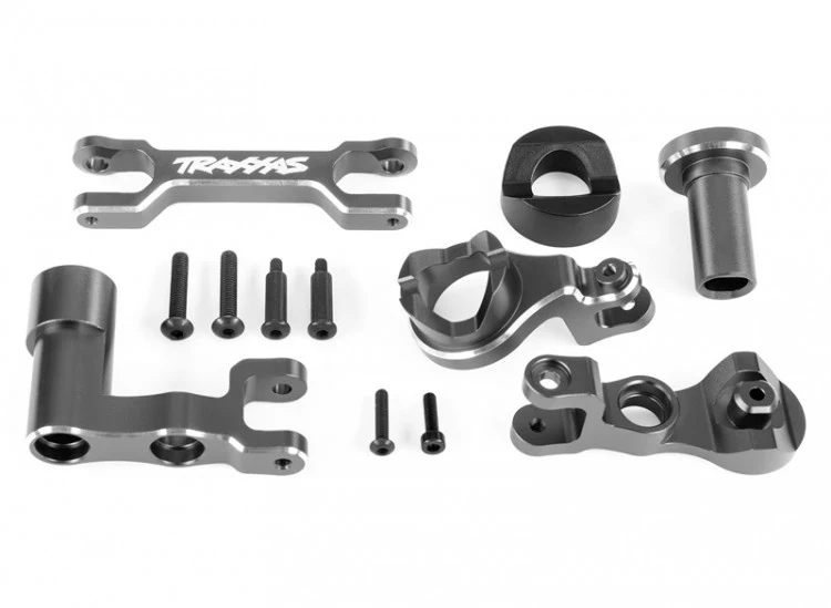 Traxxas 7843 Renvoi de servo en alu anodisé gris