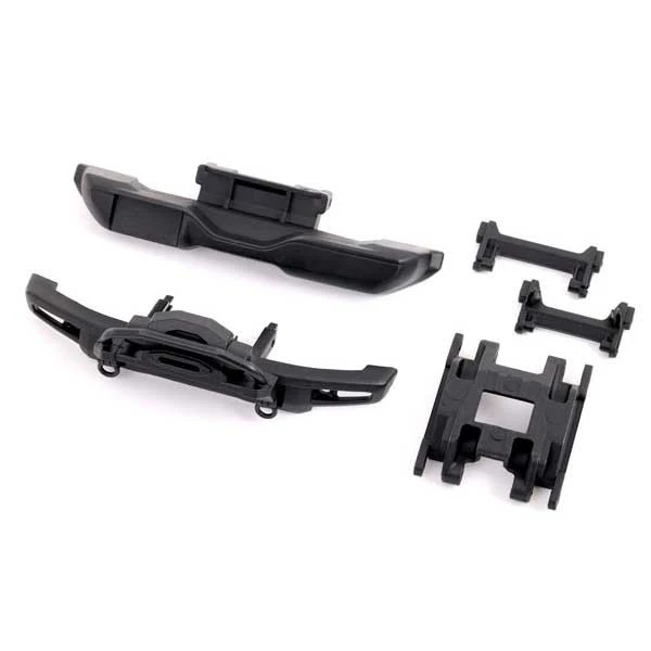 Traxxas 9735A Pare choc avant treuil et support central arrière TRX-4M