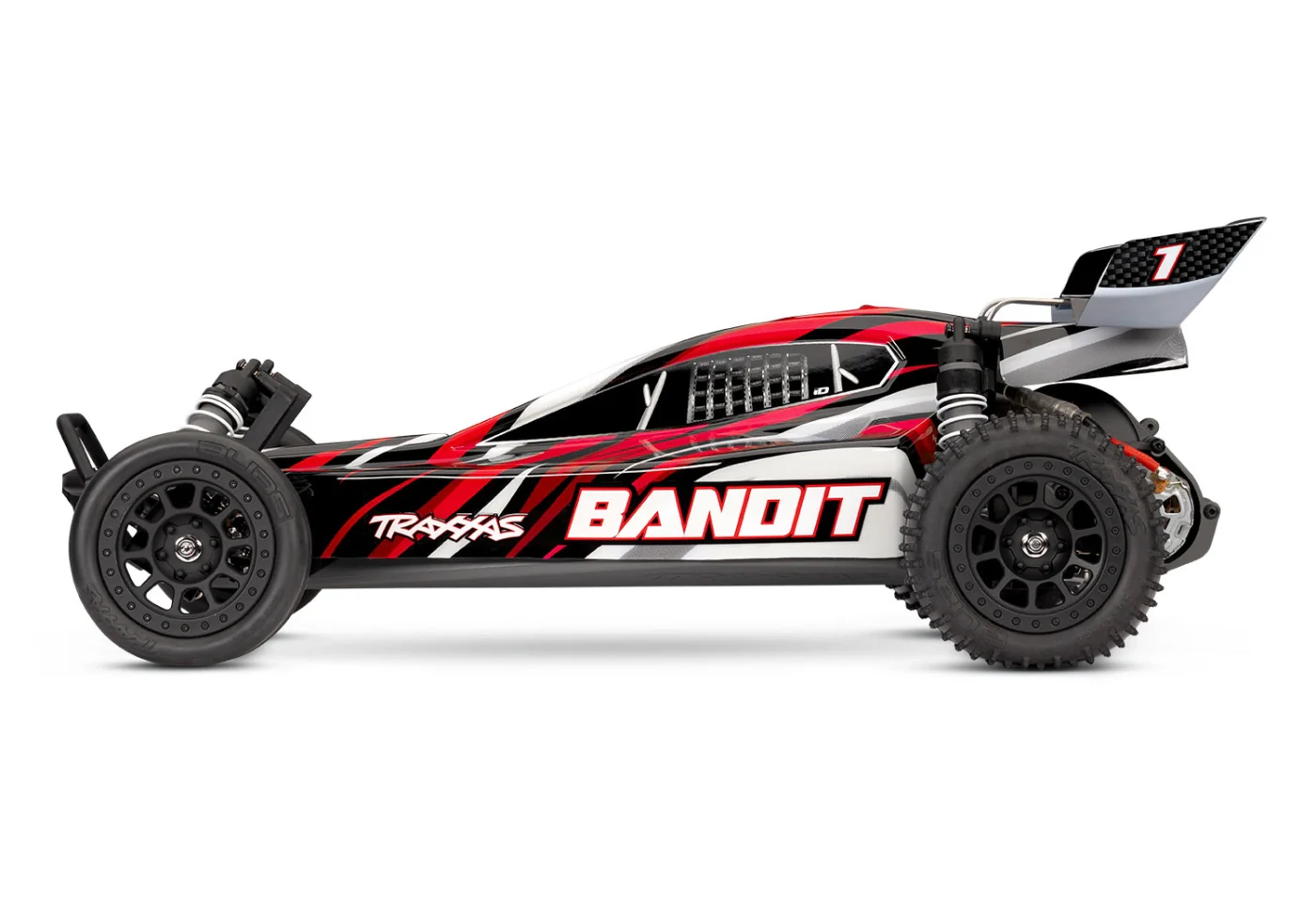 Traxxas Bandit 4x2 charbon avec accu et chargeur usb - 24254-8 - Image 3