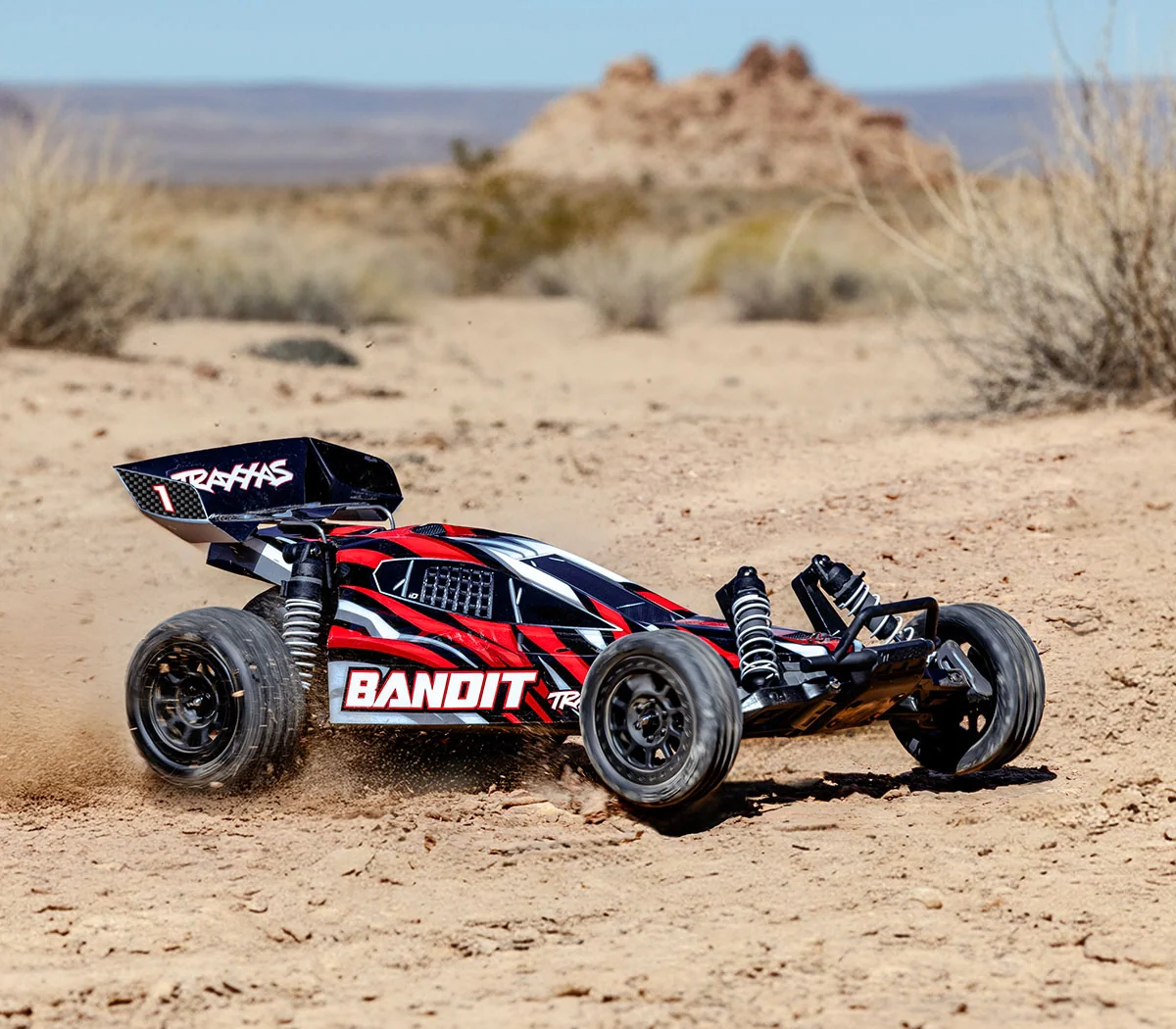 Traxxas Bandit 4x2 charbon avec accu et chargeur usb - 24254-8 - Image 8