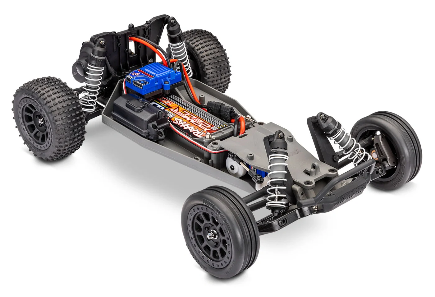 Traxxas Bandit 4x2 charbon avec accu et chargeur usb - 24254-8 bleu - Image 7