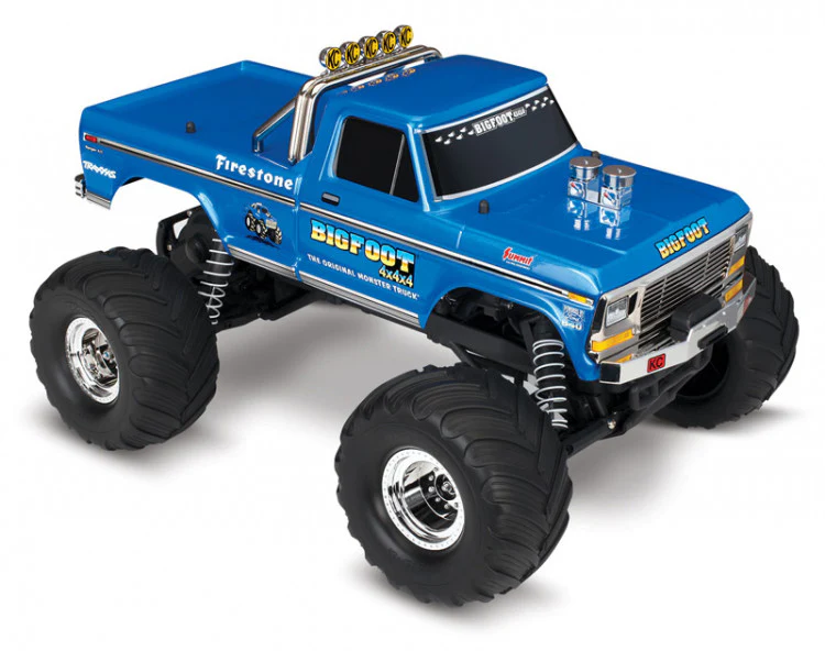Traxxas Bigfoot HD classic 4x2 Monster truck avec accu et chargeur USB - 36234-8 - Image 11