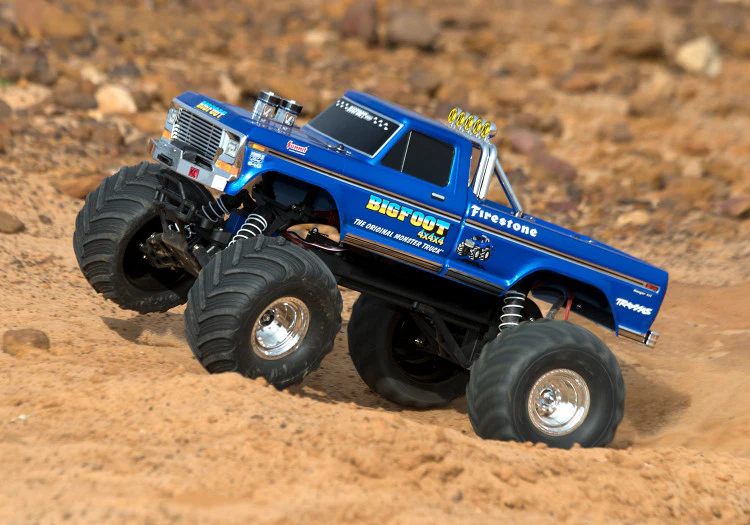 Traxxas Bigfoot HD classic 4x2 Monster truck avec accu et chargeur USB - 36234-8 - Image 9