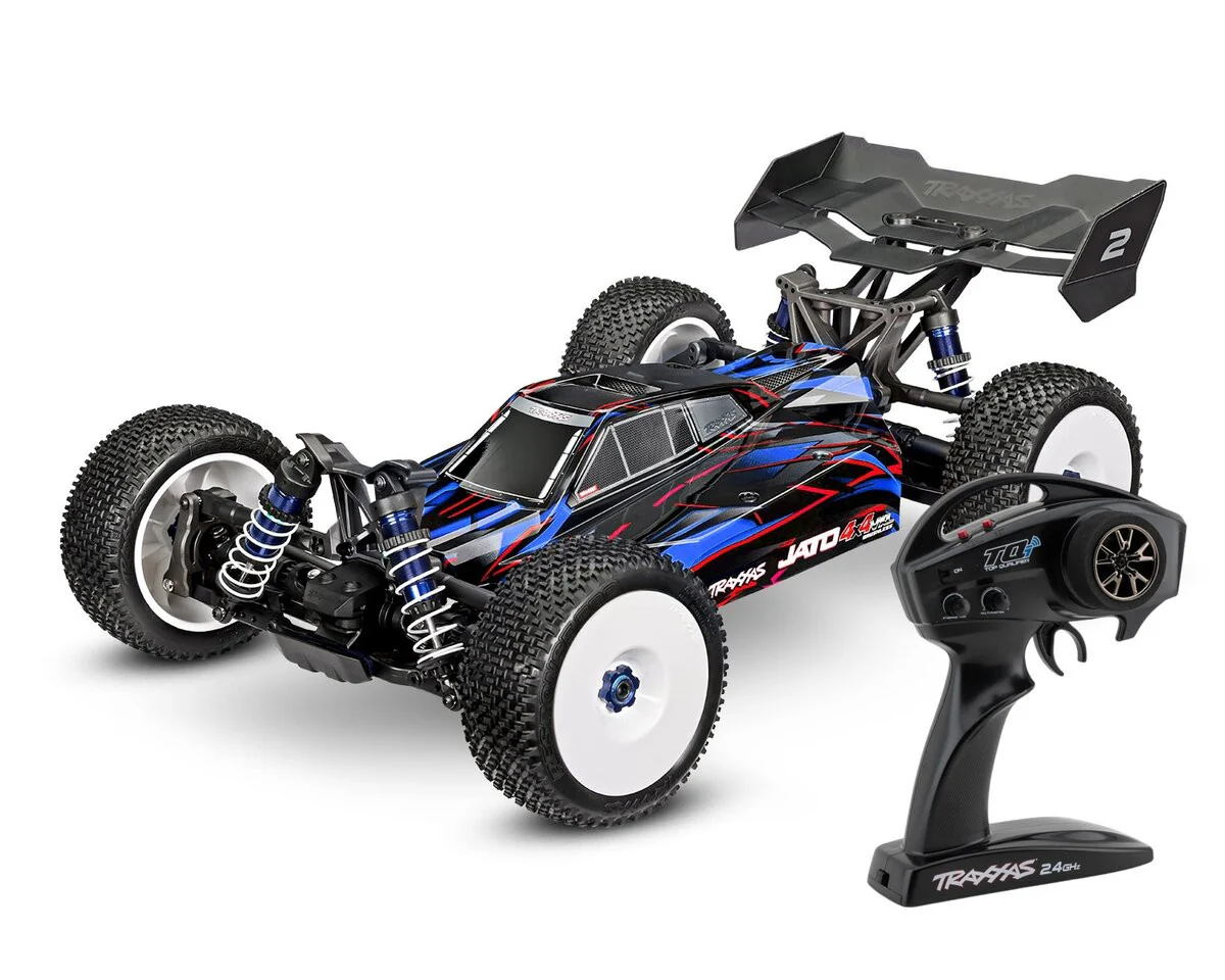 Traxxas Buggy 1/8 Jato 4x4 VXL RTR 90386-4 bleu