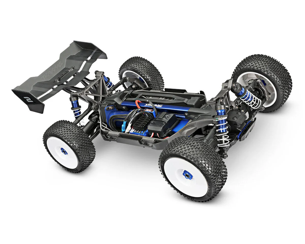 Traxxas Buggy 1/8 Jato 4x4 VXL RTR 90386-4 bleu - Image 4