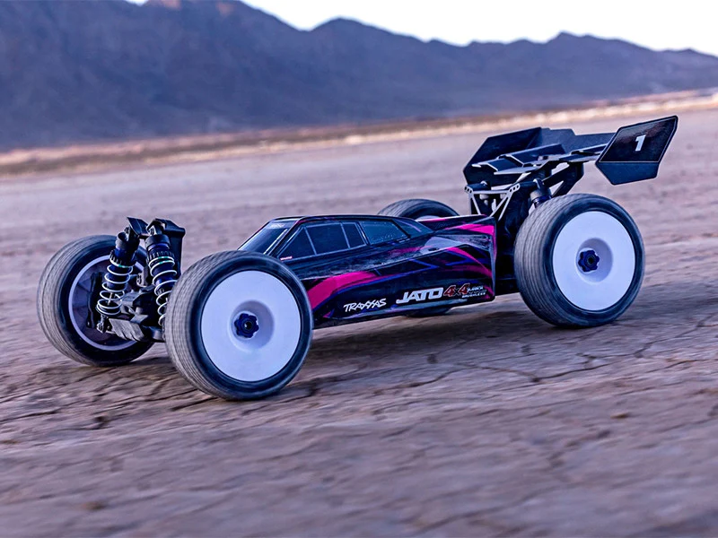 Traxxas Buggy 1/8 Jato 4x4 VXL RTR 90386-4 rose - Image 4