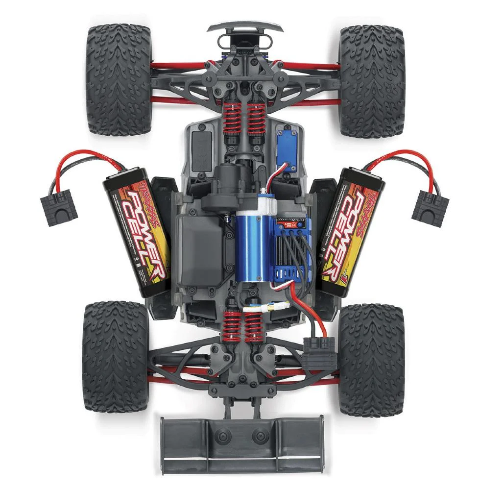 Traxxas Mini E Revo Brushless 1/16 VXL TQI ID TSM 71076-8 bleu - Image 8
