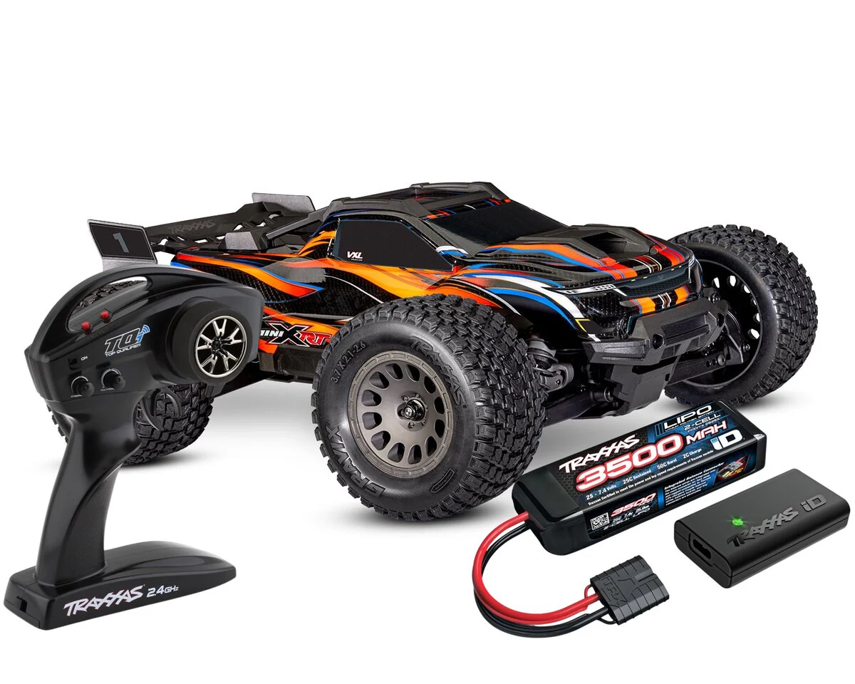 Traxxas Mini XRT VXL 3S - 108076-1 orange X New (Accu/Chargeur)
