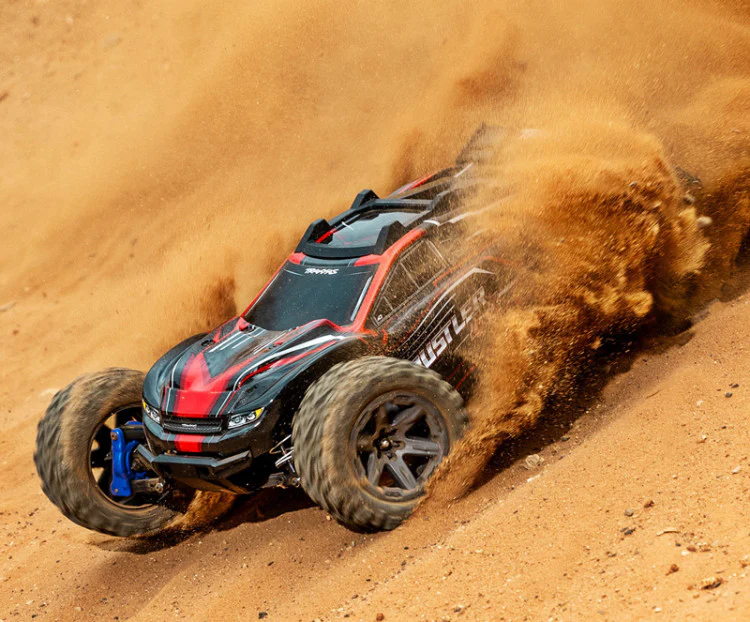 Traxxas Rustler 4x4 BL-2s RTR 67164-4 rouge - Image 2