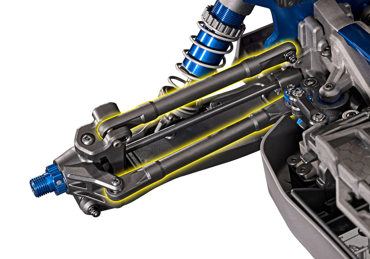 Traxxas Sledge 1/8 Brushless belted rouge VXL 6S TQi ID RTR - 95096-4 - Image 13