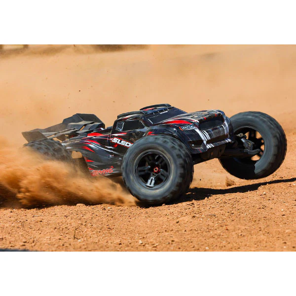 Traxxas Sledge 1/8 Brushless belted rouge VXL 6S TQi ID RTR - 95096-4 - Image 7