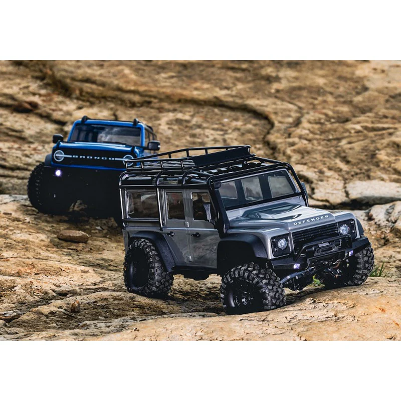Traxxas TRX4M 1/18 Land Rover Defender Crawler Gris RTR - 97054-1 - Image 7