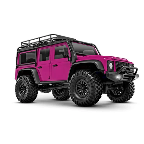 Traxxas TRX4M 1/18 Land Rover Defender Crawler Rose RTR - 97054-1