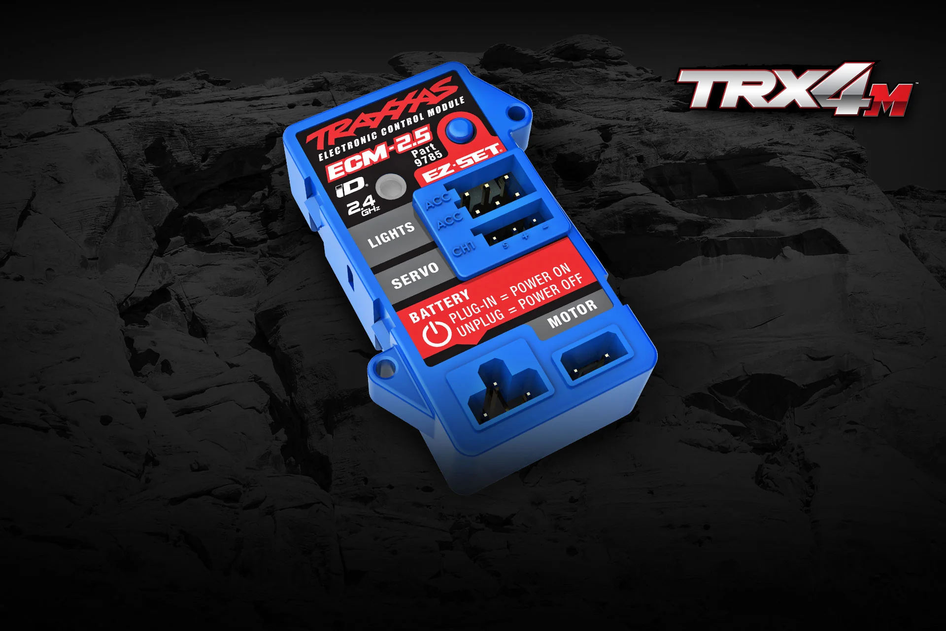 Traxxas TRX4M K10 mini crawler 1/18 RTR - 97064-1 bleu - Image 5