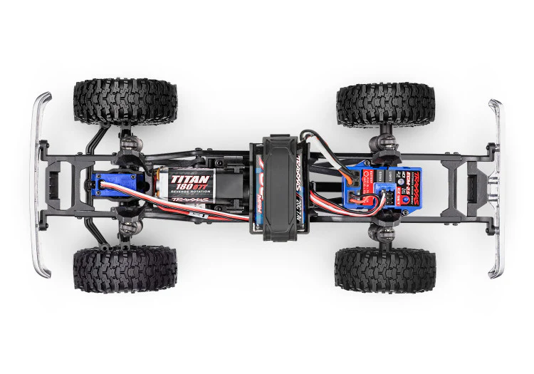 Traxxas TRX4M K10 mini crawler 1/18 RTR - 97064-1 noir - Image 10