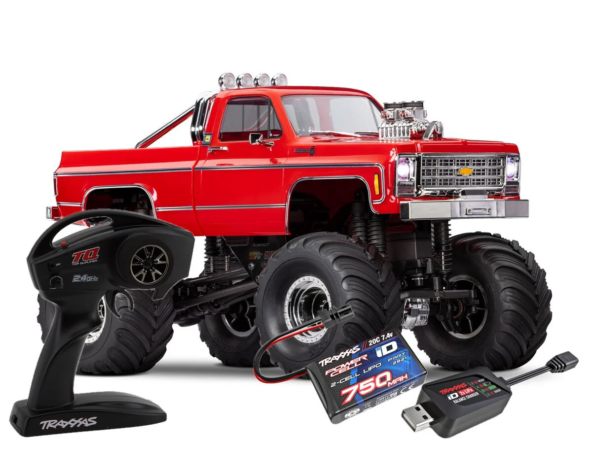 Traxxas TRX-4MT K10 monster truck 1/18 RTR - 98064-1 rouge