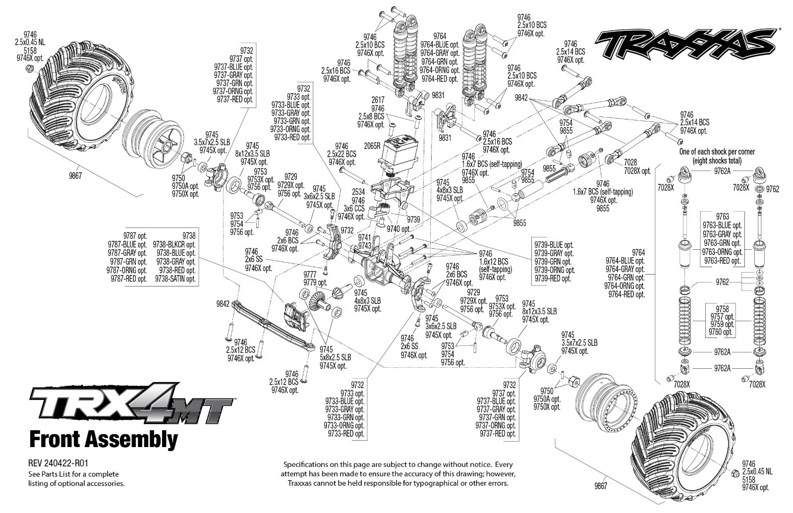 Traxxas TRX-4MT K10 monster truck 1/18 RTR - 98064-1 rouge - Image 11