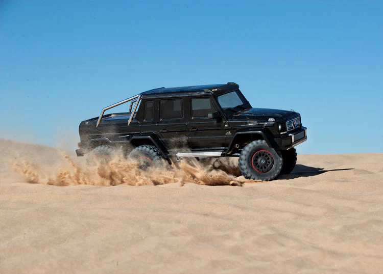 Traxxas TRX6 Clipless Mercedes Benz classe G63 AMG 6x6 RTR 88296-4 noir - Image 9