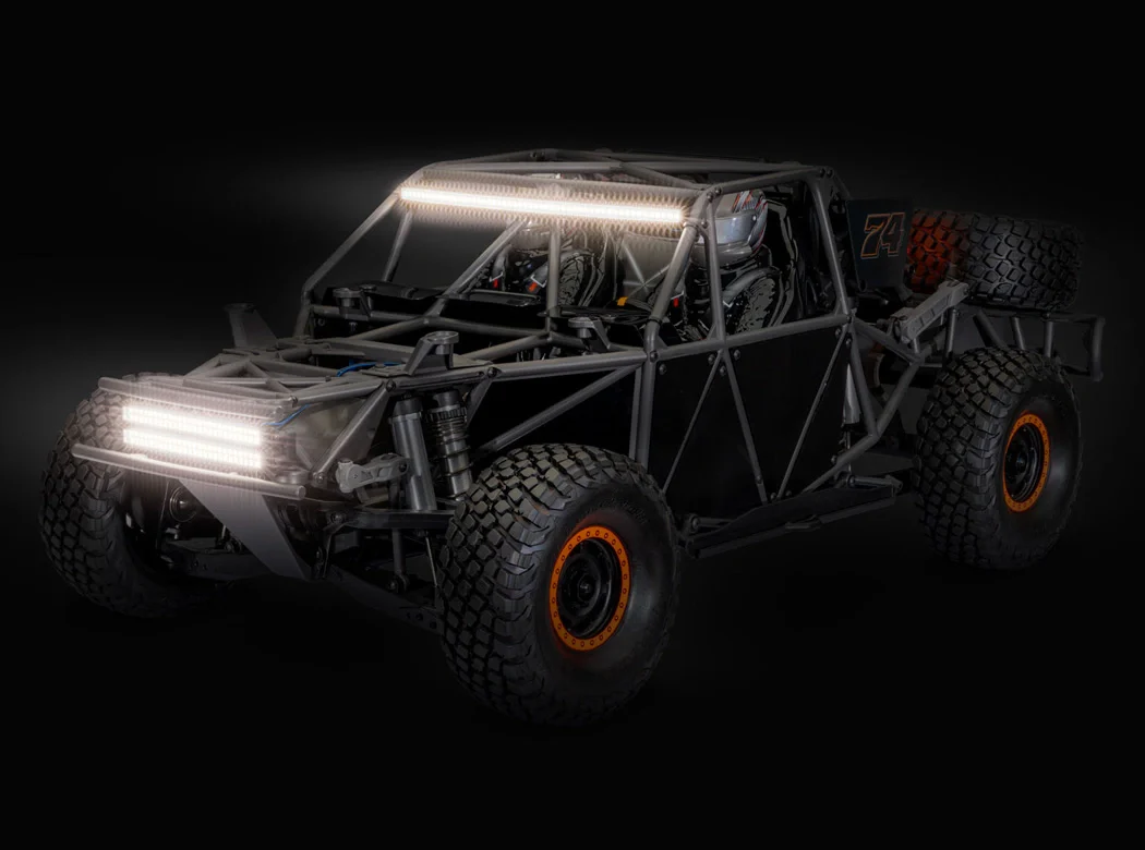 Traxxas UDR FOX Unlimited Desert Racer 4WD avec leds 85086-4 - Image 7