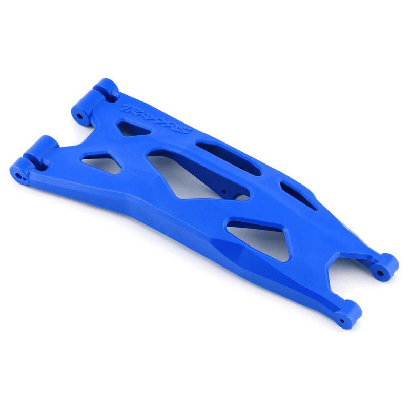 Triangle inférieur gauche Traxxas bleu pour Wide XMaxx - Traxxas 7894X
