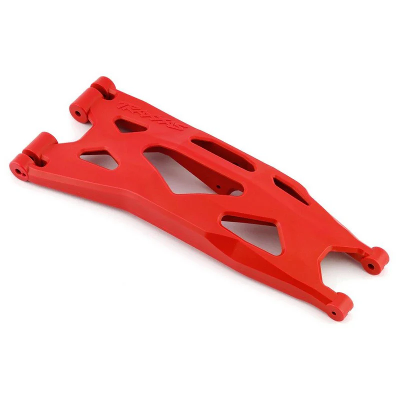 Triangle inférieur gauche Traxxas rouge pour Wide XMaxx - Traxxas 7894R