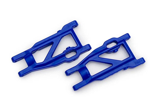 Triangles de suspension avant/arrière bleu EHD (paire) - Traxxas 3655-BLUE