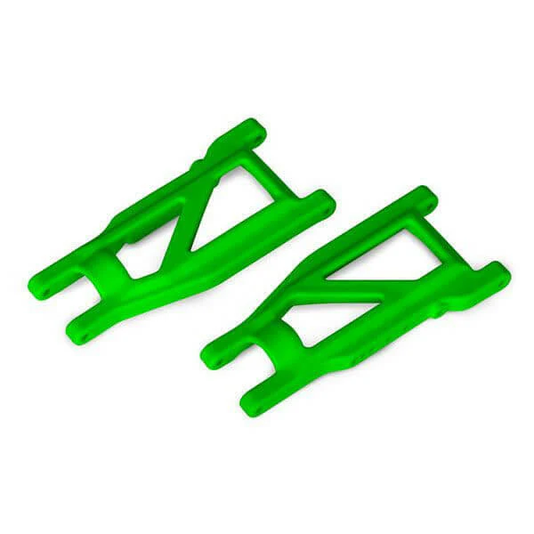 Triangles de suspension avant et arrière vert renforcés (x2) - Traxxas 3655-GRN