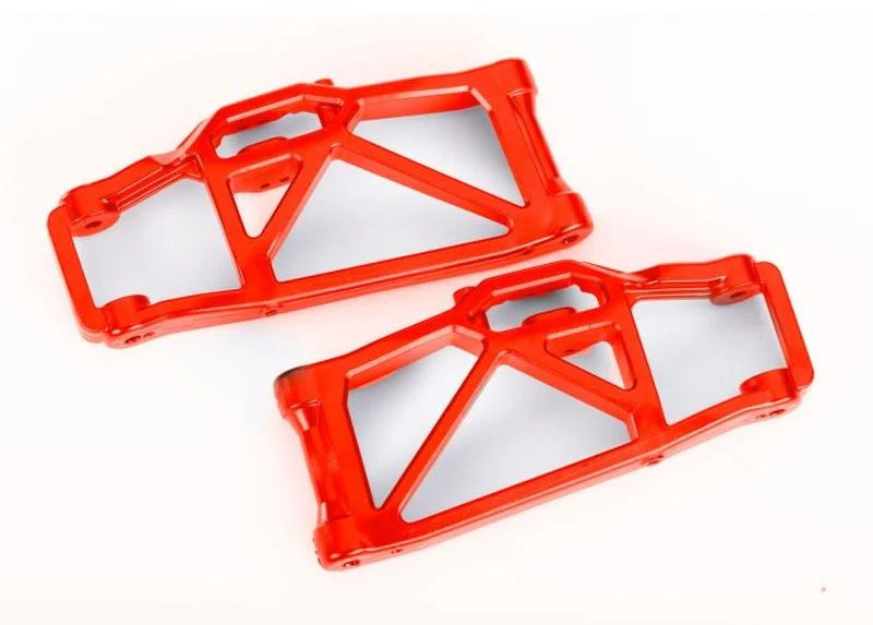 Triangles de suspension inferieur gauche et droit rouge (x2) 10230
