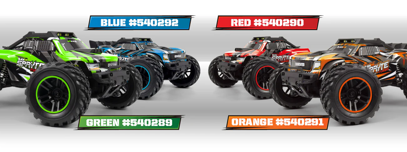 Truck télécommandé 4WD Blackzon Spryte ST Turbo 1/20 RTR bleu - Image 8