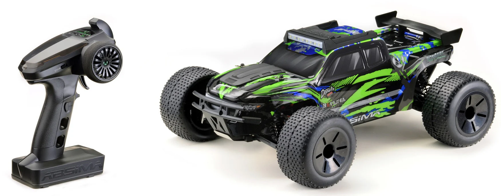 Truggy électrique RC 1/10 Absima AT3.4 V2 RTR 4WD - 12223V2 - Image 2