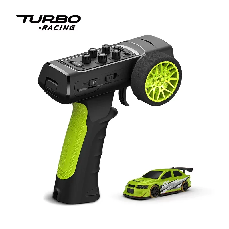 Turbo Racing Micro 1/76ème drift vert - TB-C66 - Image 2