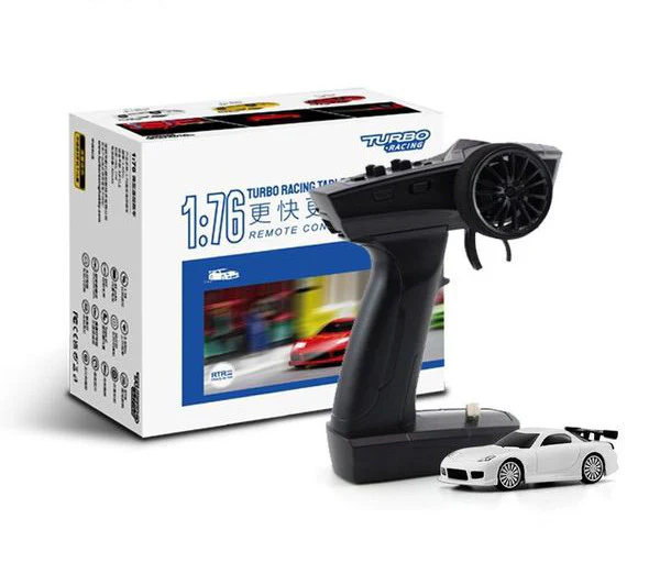 Turbo Racing Micro Sport 1/76ème blanche RTR- TB-C71