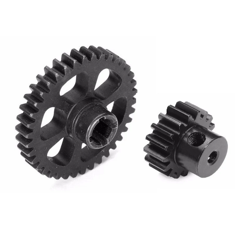 UPGRADE: Pignon + Couronne Métal Wltoys 1/18