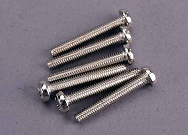 Vis M3x20mm Tête Ronde (6) - Traxxas 2566