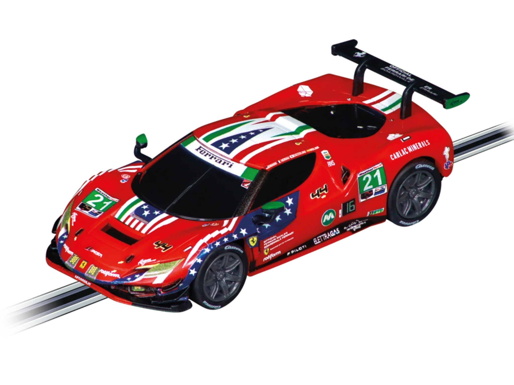 Voiture Carrera GO Ferrari 296 GT3 'AF Corse, No.21' (IMSA, Weatherte 20064284
