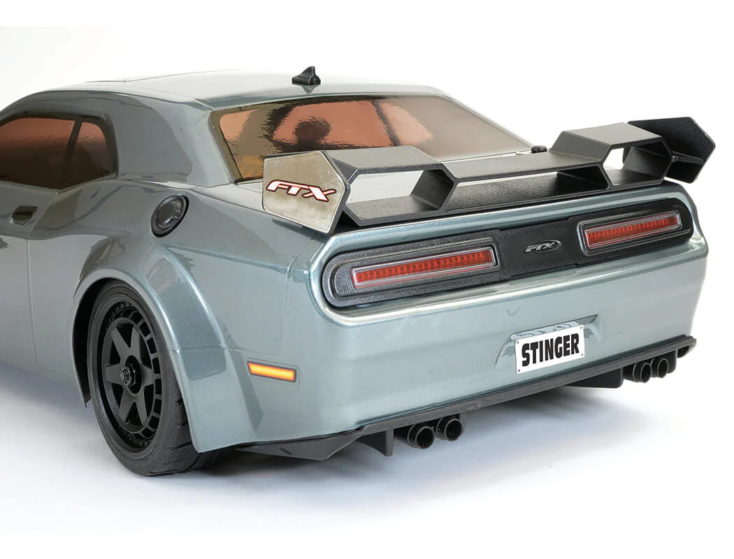 Voiture de piste FTX Stinger brushless 1/10 Piste RTR gris 5492G - Image 3