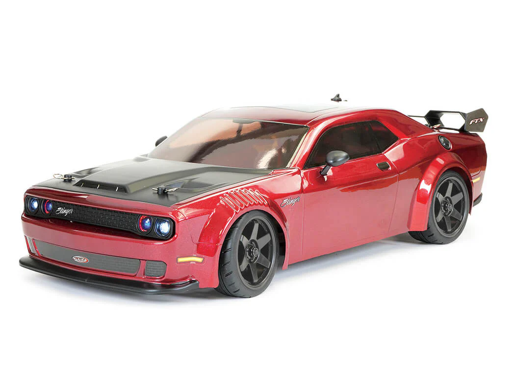 Voiture de piste FTX Stinger brushless 1/10 Piste RTR rouge 5492R