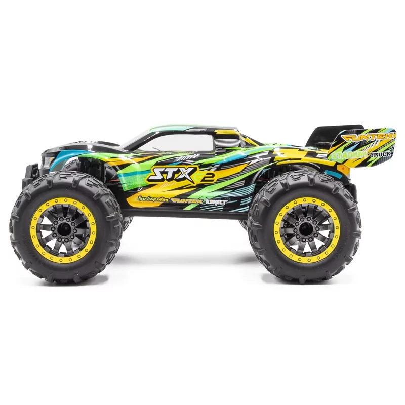 Voiture radiocommandée Funtek STX G2 vert 4wd 1/12 XL - Image 6