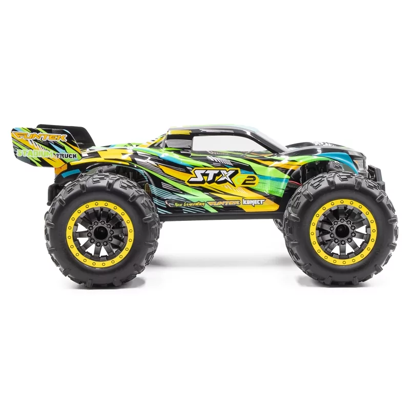 Voiture radiocommandée Funtek STX G2 vert 4wd 1/12 XL - Image 9