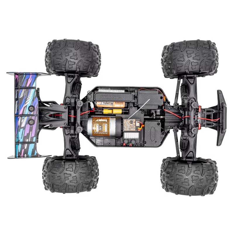 Voiture radiocommandée Funtek STX G2 violet 4wd 1/12 XL - Image 6