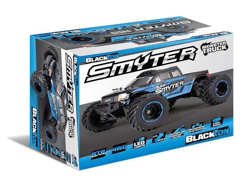 Voiture RC Blackzon Smyter MT XL avec leds 540111 - Image 12